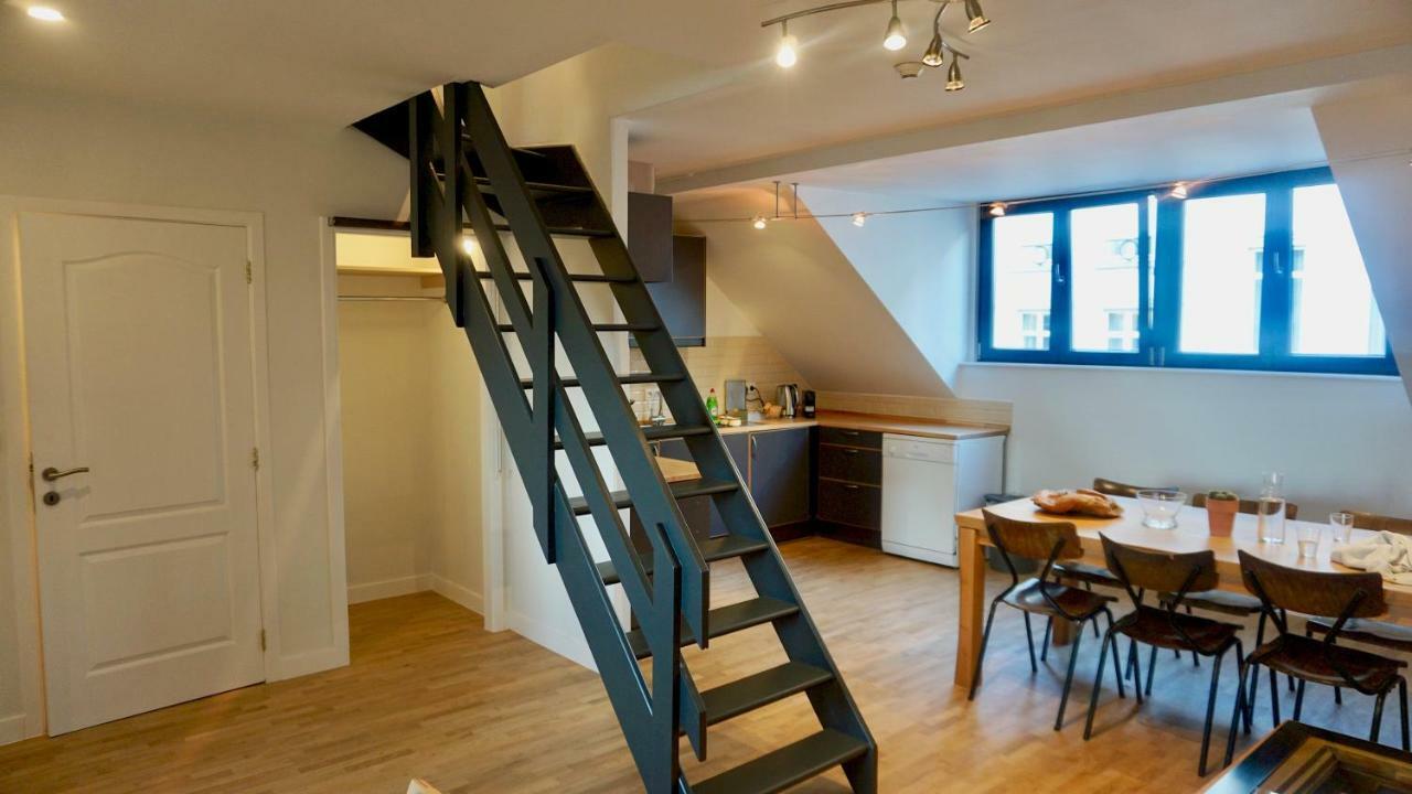 Unit 8 - Charming Loft Apt. Near Avenue Louise Free Parking Bryssel Exteriör bild